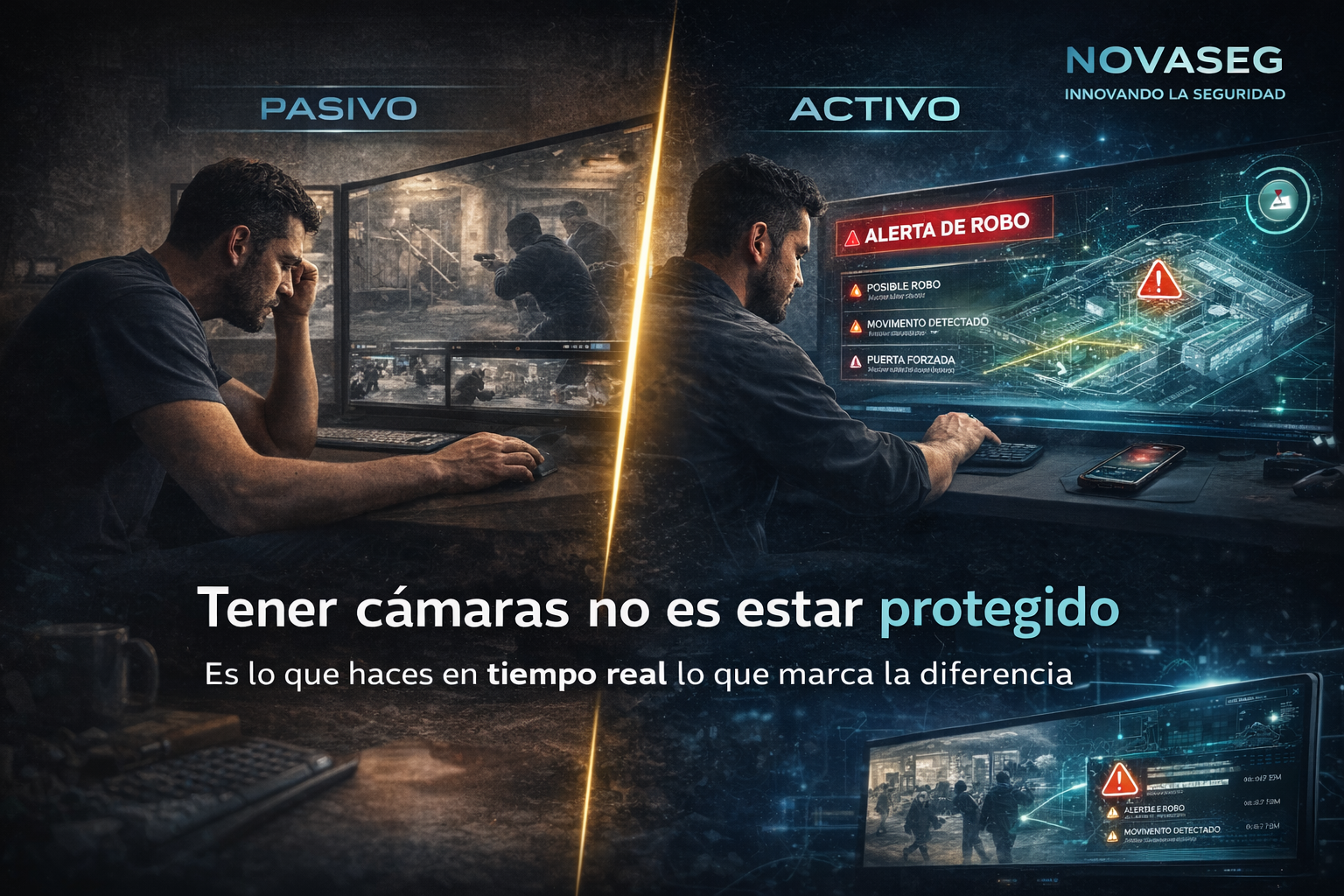 Monitoreo activo y respuesta en tiempo real